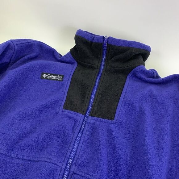 Columbia Bugaboo Jacket Vintage Interchange Black Purple 3 In 1 Womens Large - Picture 14 of 16